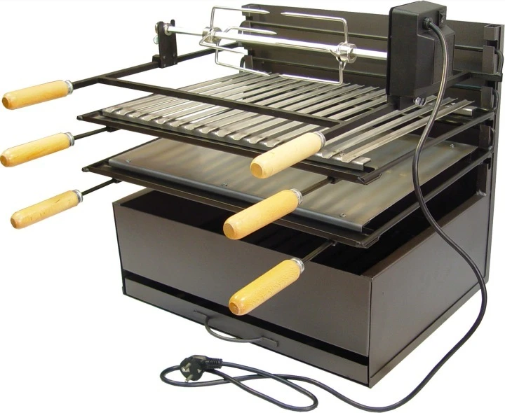 Cajon Barbacoa Quintana Grande Con Rustidor