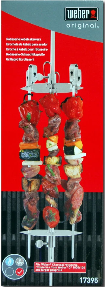 Weber Accesorio Skewer Set - Imagen 7