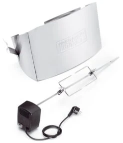 Asador Giratorio Para Weber Q 300, 3000 Y 3200