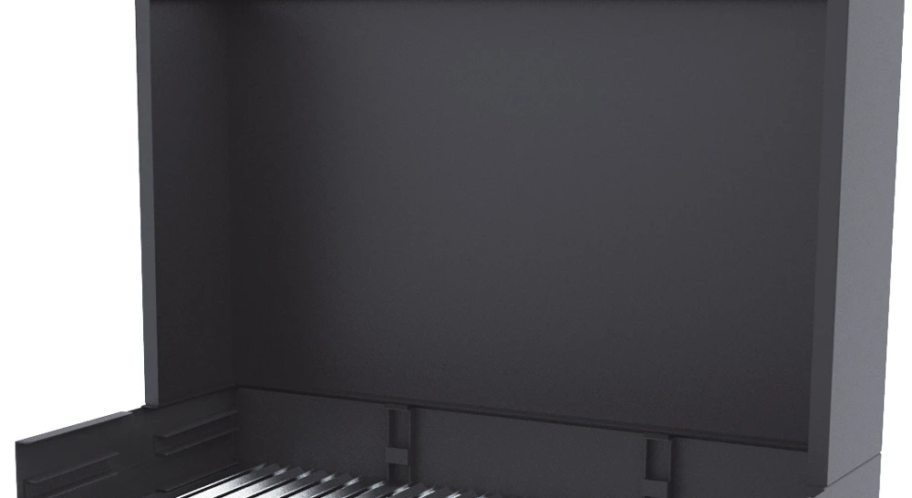 Barbacoa Carbón Y Leña 80 Cm Con Paravaientos - Imagen 2