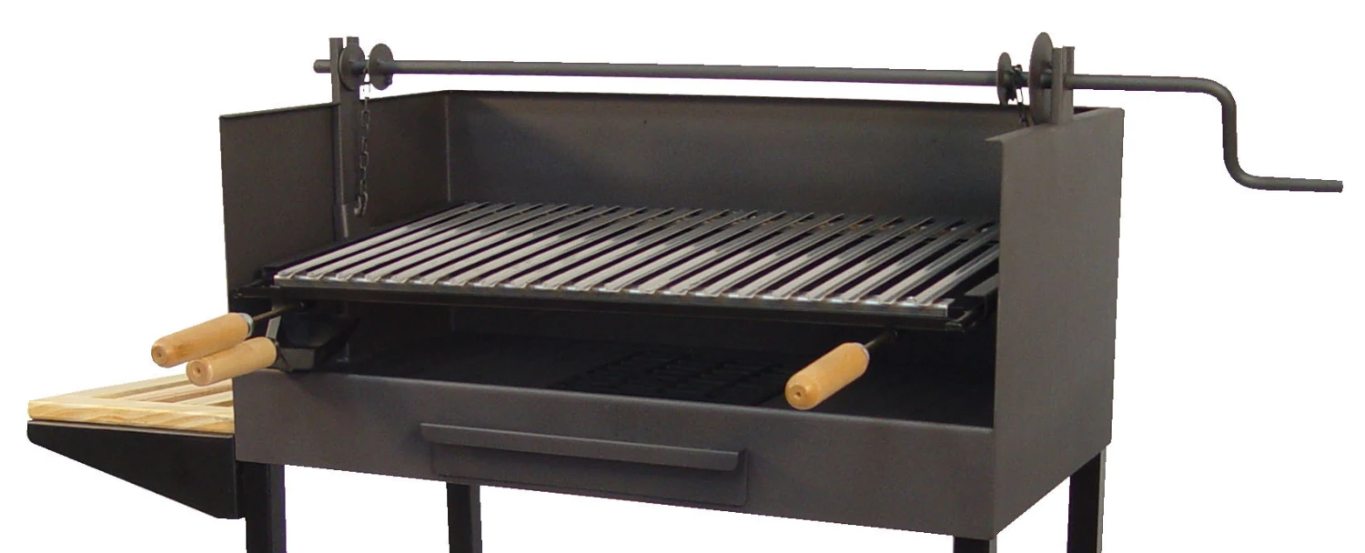 Barbacoa Acedera Con Elevador Grande - Imagen 2