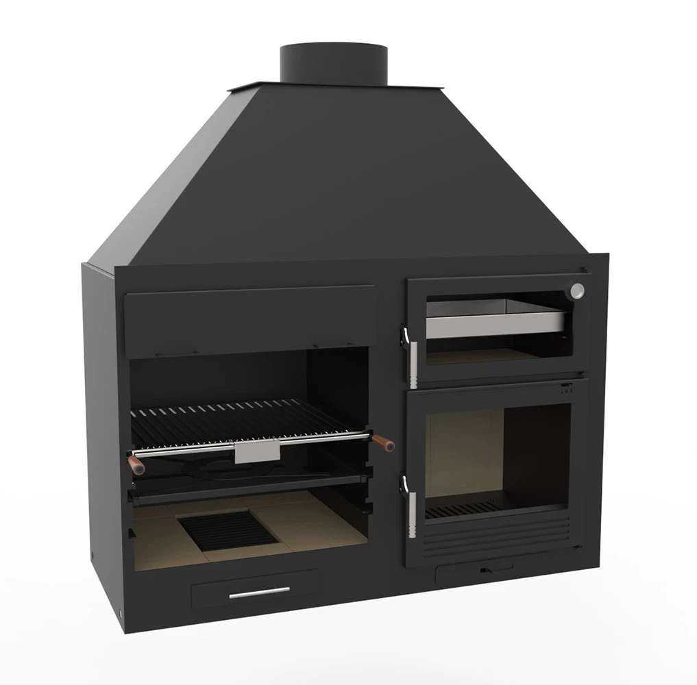 Barbacoa Argentina 140 Cm. Con Horno