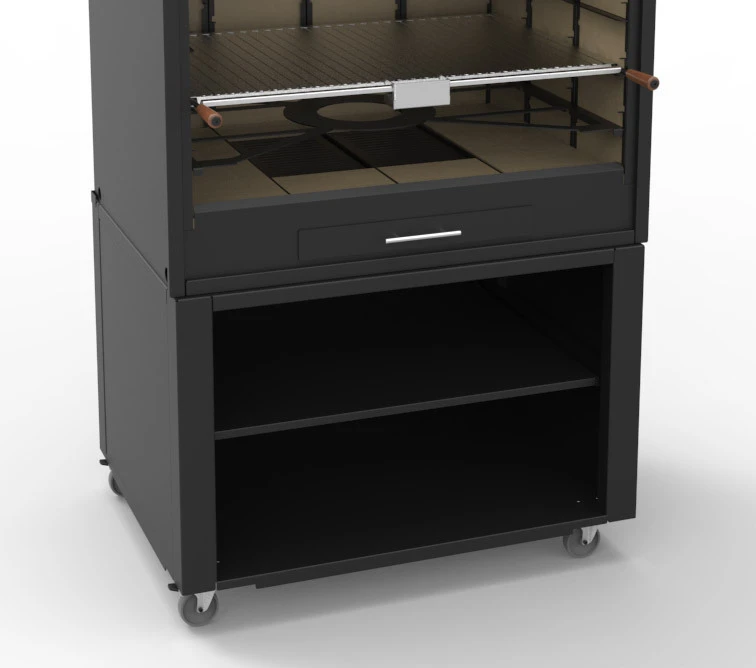 Barbacoa Argentina 90 Cm. Con Mueble - Imagen 2