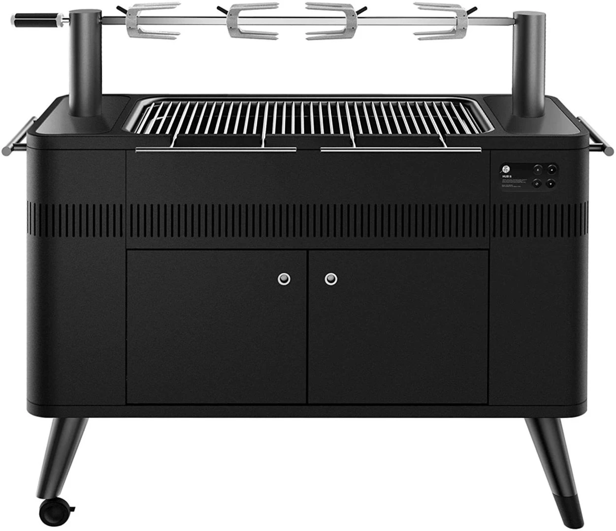 Barbacoa De Carbón Con Rustidor Hub II