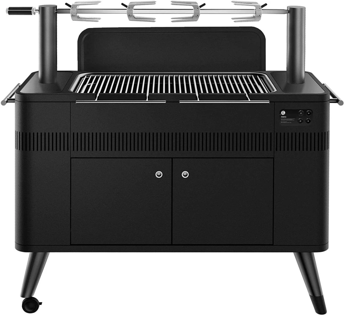 Barbacoa De Carbón Con Rustidor Hub II - Imagen 2