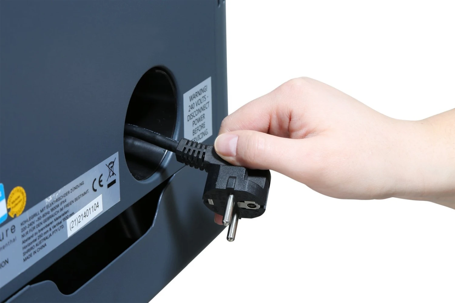 Barbacoa De Carbón Con Rustidor Hub II - Imagen 12