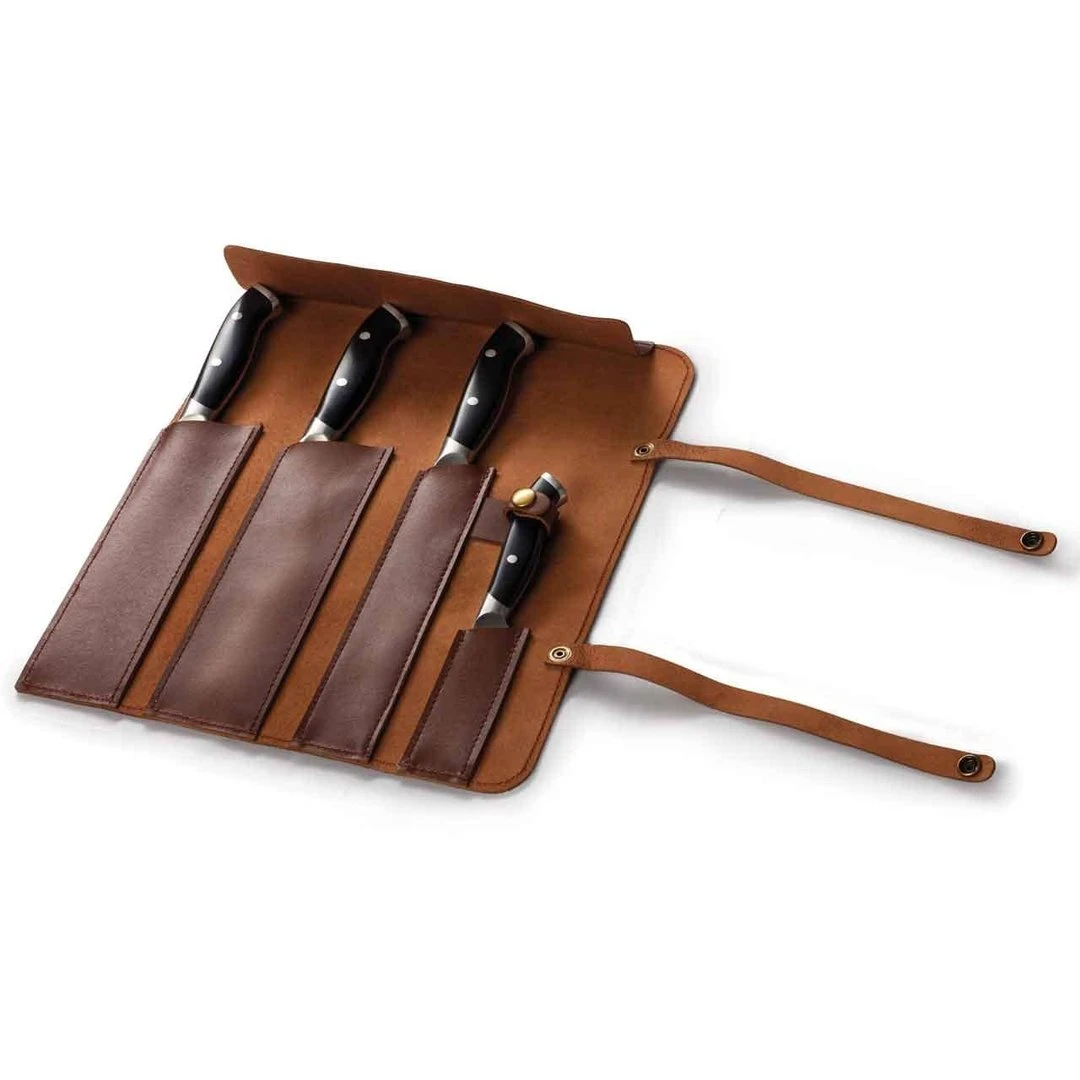 Estuche De Cuero Para Cuchillos Napoleon