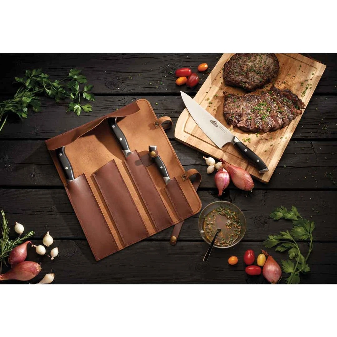 Estuche De Cuero Para Cuchillos Napoleon - Imagen 3