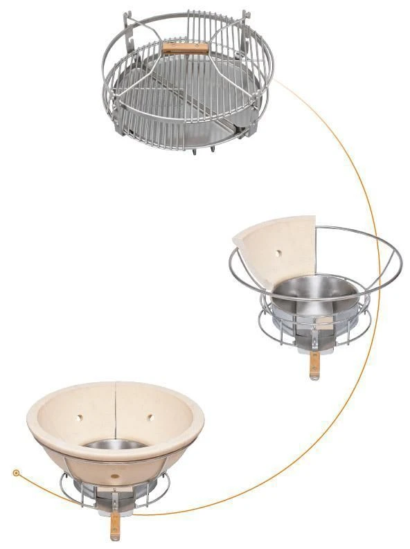 Buggy Para Kamado Monolith Le Chef Pro Series 2.0 - Imagen 5