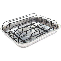 Broil King Soporte De Asado Con Bandeja Aluminio