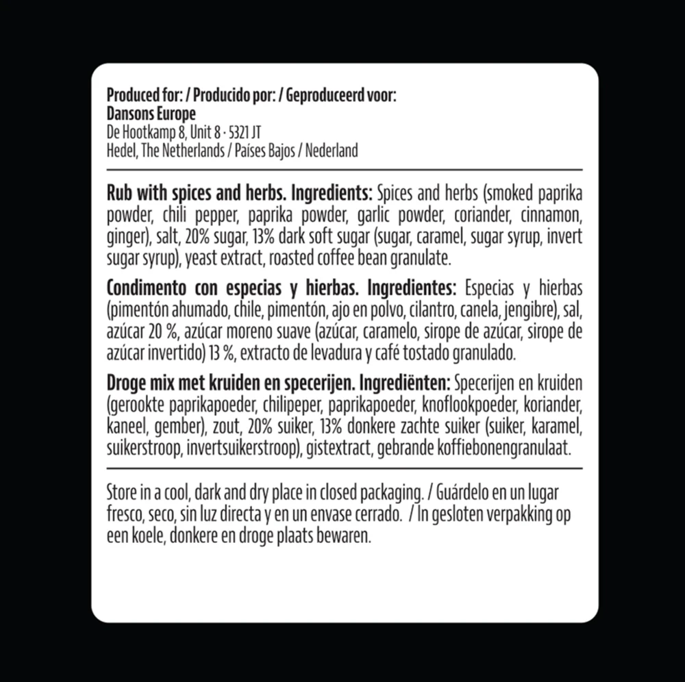 Sweet Heat Rub 380 Gr - Imagen 3