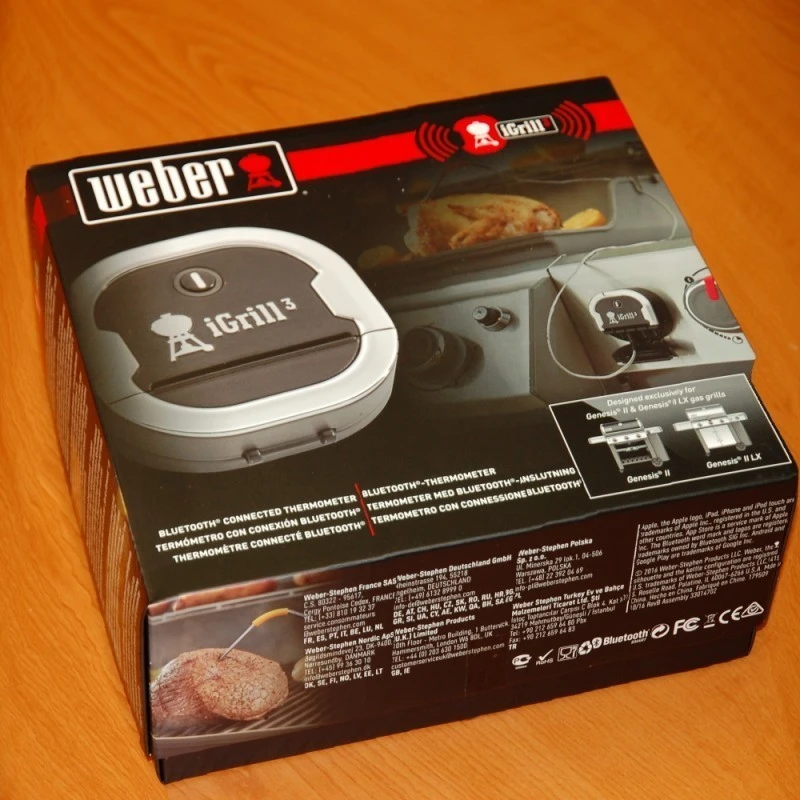 Termómetro Bluetooth IGrill 3 Weber - Imagen 12